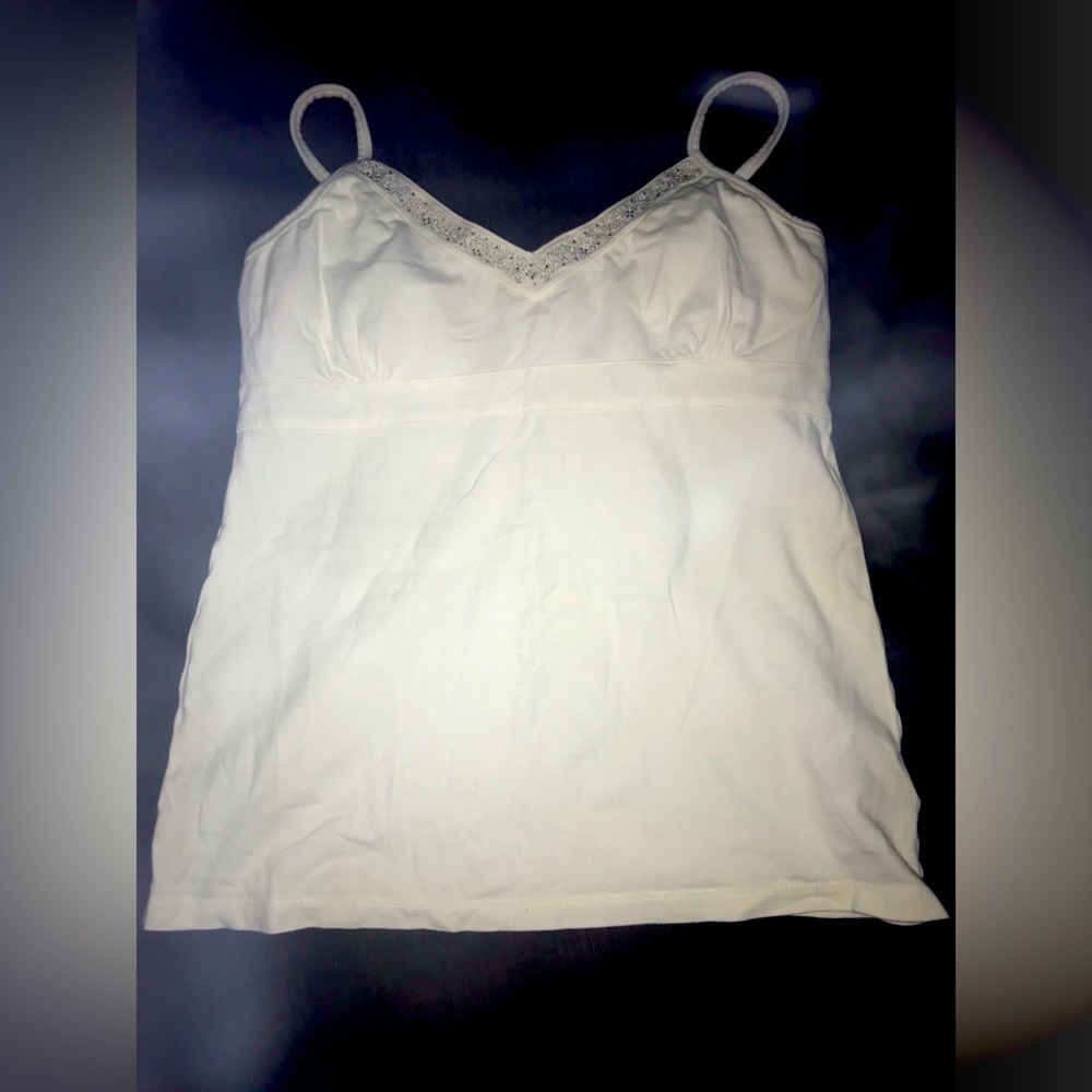 Beaded tank top